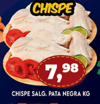 Supermercados Cristal Chispe Salg. pata Negra 1kg oferta