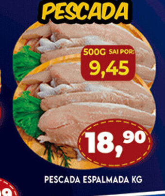 Supermercados Cristal Pescada Espalmada 1kg oferta
