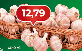 Supermercados Cristal Alho 1kg oferta