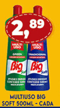 Multiuso Big Soft 500ml cada