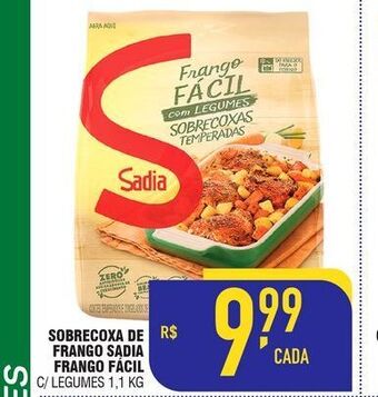 Mercantil Rodrigues Sobrecoxa de frango sadia oferta
