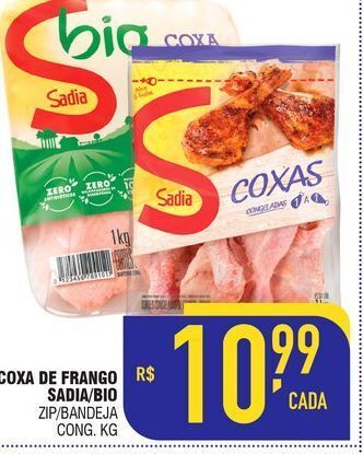 Mercantil Rodrigues Coxa de frango sadia oferta