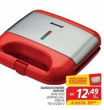 GBarbosa Sanduicheira amvox oferta