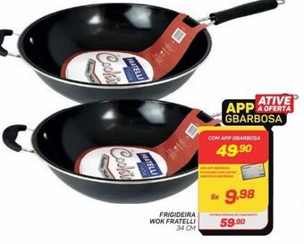 Frigideira wok fratelli