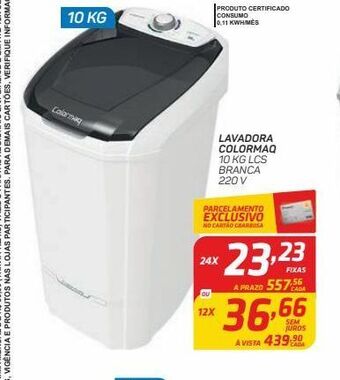 GBarbosa Lavadora colormaq oferta