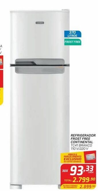 GBarbosa Refrigerador frost free continental oferta