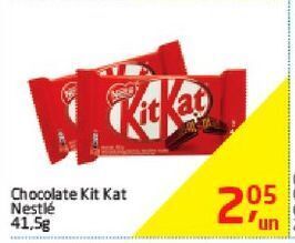Tenda Atacado Chocolate kit kat nestlé 41.5g oferta