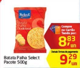 Tenda Atacado Batata palha select 500g oferta