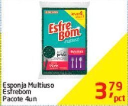 Tenda Atacado Esponja multiuso esfrebom 4un oferta