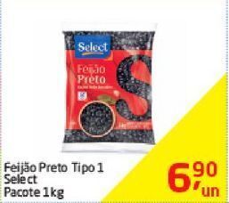 Tenda Atacado Feijão preto select kg oferta