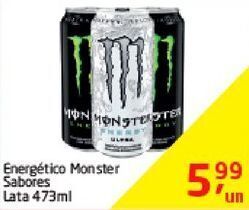 Tenda Atacado Energético monster 473ml oferta