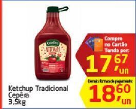 Tenda Atacado Ketchup cêpera 3.5kg oferta