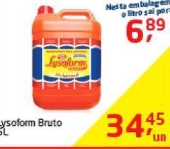 Tenda Atacado Lysoform bruto 5l oferta