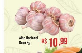Mart Minas Alho nacional roxo kg oferta