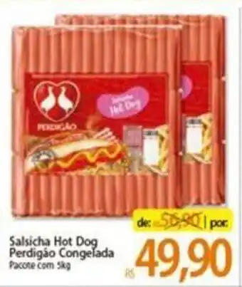 Salsicha Hot Dog Perdigao Cong. 5kg