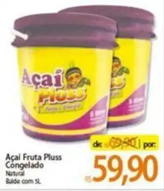 Atacadão Acai Fruta Pluss Cong. 5L oferta