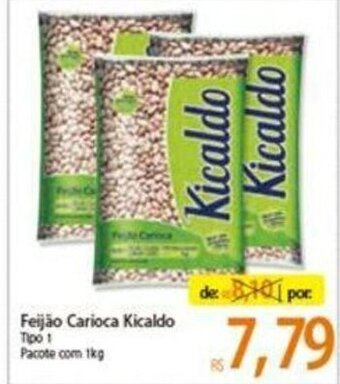 Atacadão Feijao Carioca Kicaldo 1kg oferta