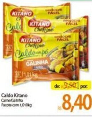 Atacadão Caldo Kitano 1.010kg oferta