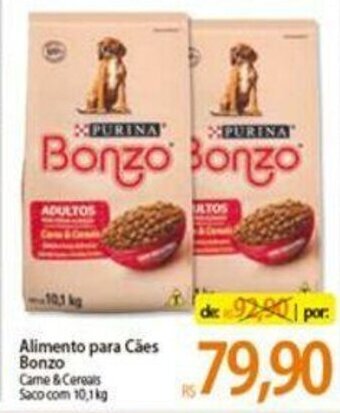 Atacadão Alimento para Caes Bonzo 10.1kg oferta