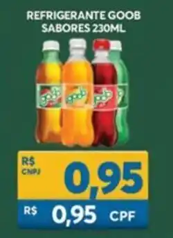 Atacadão Centro Sul Refrigerante Goob Sabores 230ml oferta