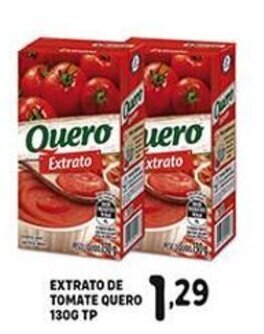 Bom Dia Extrato de Tomate Quero 130g tp oferta