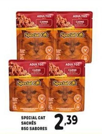 Special Cat sache 85g sabores