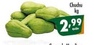 Vencedor Atacadista Chuchu 1kg oferta