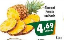 Vencedor Atacadista Abacaxi Perola unidade oferta