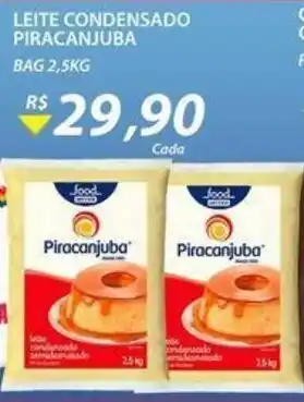 Assaí Atacadista Leite Condensado Piracanjuba 2.5kg oferta
