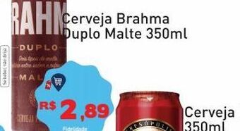 Tonin Superatacado Cerveja brahma duplo malte 350ml oferta