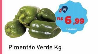 Tonin Superatacado Pimentão verde kg oferta