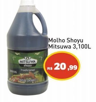 Molho shoyu mitsuwa 3,100l