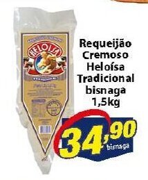 Vencedor Atacadista Requeijao Cremoso Heloisa Tradicional bisnaga 1.5kg oferta
