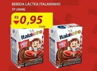 Bebida lactea Italakinho tp 200ml