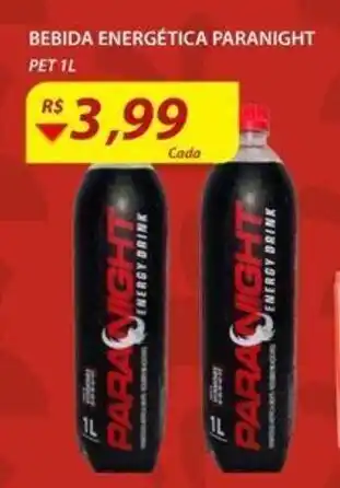 Assaí Atacadista Bebida Energetica Paranight 1L oferta