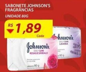 Assaí Atacadista Sabonete Johnson's Fragrancias 80g oferta