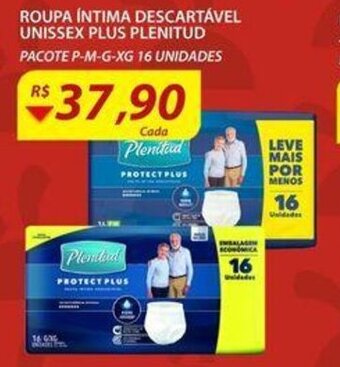 Assaí Atacadista Roupa Intima Descartavel unissex Plus Plenitud oferta