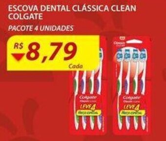 Assaí Atacadista Escova Dental Classic Clean Colgate oferta