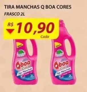 Assaí Atacadista Tira Manchas Qboa Cores 2L oferta