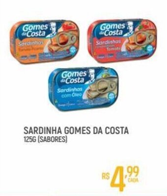 Sardinha Gomes da Costa 125g