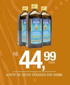 DB Supermercados Azeite de cecco classico evo 500ml oferta