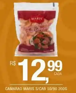DB Supermercados Camarão maris s/ cab 50/90 200g oferta
