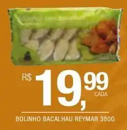 DB Supermercados Bolinho bacalhau reymar 380g oferta