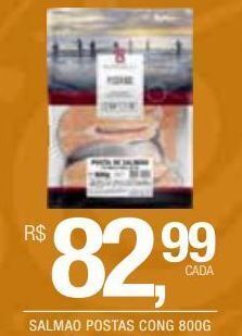 DB Supermercados Salmão postas cong 800g oferta