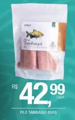 DB Supermercados File tambaqui 800g oferta