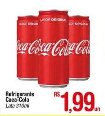 Fort Atacadista Refrigerante Coca Cola 310ml oferta