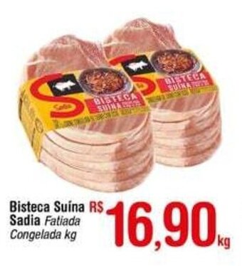 Fort Atacadista Bisteca Suina Sadia 1kg oferta