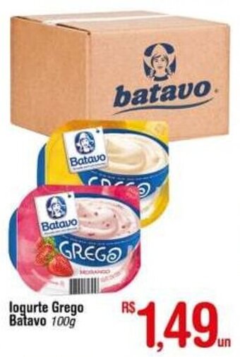 Fort Atacadista Iogurte Grego Batavo 100g oferta