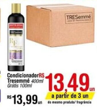 Fort Atacadista Condicionador Tresemme 400ml oferta