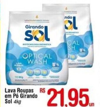 Fort Atacadista Lava roupas em po Girando Sol 4kg oferta